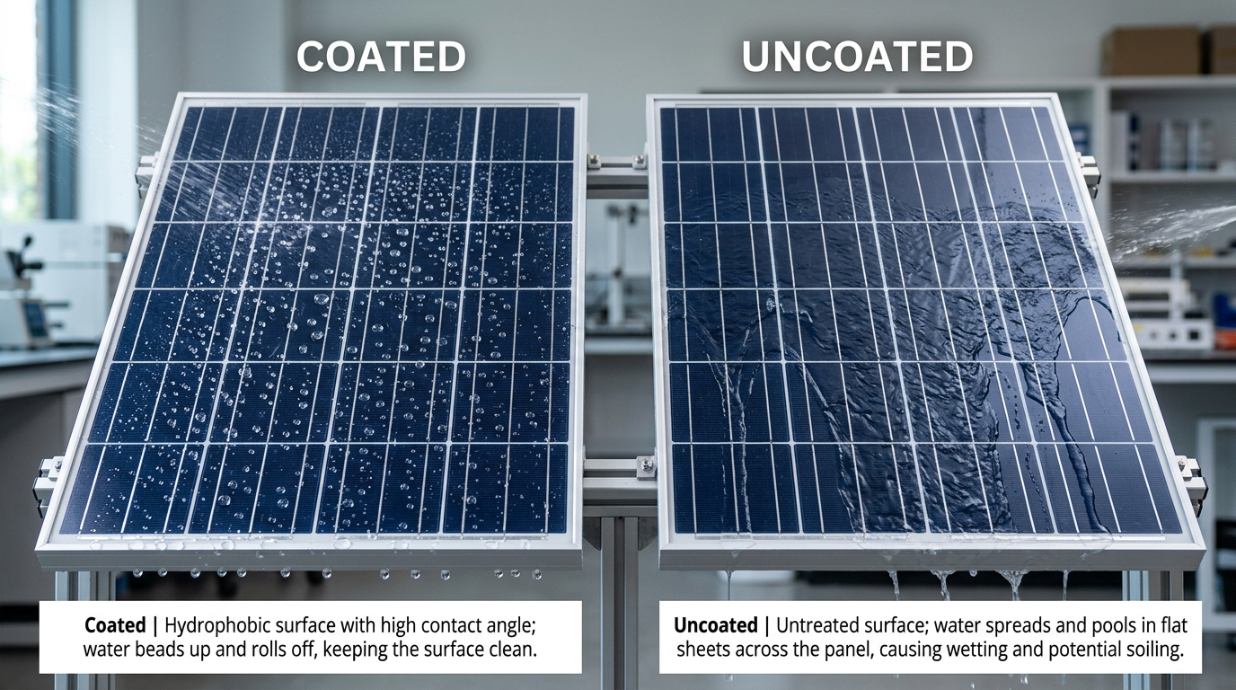 Solar Panel Coatings: Self-Cleaning & Improved Output